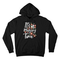 Its Mahjong Time Gambling Chinese Game Casino Player Hoodie