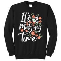 Its Mahjong Time Gambling Chinese Game Casino Player Sweatshirt