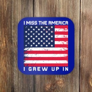 I Miss The America I Grew Up In Grunge Gift Coaster