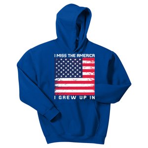 I Miss The America I Grew Up In Grunge Gift Kids Hoodie