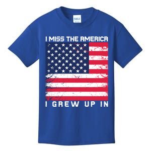 I Miss The America I Grew Up In Grunge Gift Kids T-Shirt