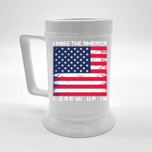 I Miss The America I Grew Up In Grunge Gift Beer Stein