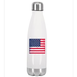 I Miss The America I Grew Up In Grunge Gift Stainless Steel Insulated Water Bottle