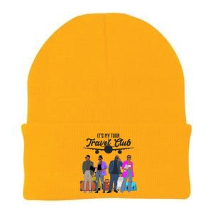 It's My Turn Travel Club Traveling Black African American Men And Women Knit Cap Winter Beanie