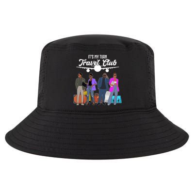 It's My Turn Travel Club Traveling Black African American Men And Women Cool Comfort Performance Bucket Hat