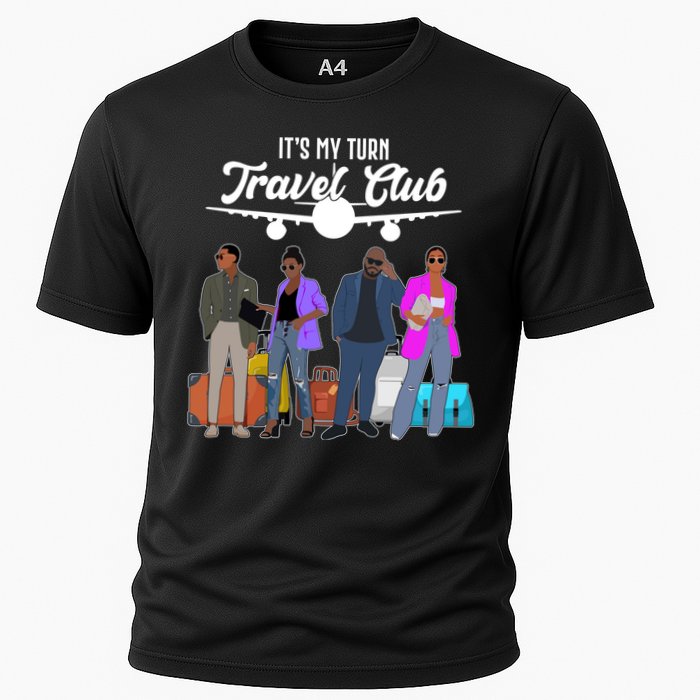 It's My Turn Travel Club Traveling Black African American Men And Women Performance Shirt