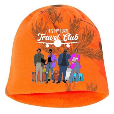 It's My Turn Travel Club Traveling Black African American Men And Women Kati - Camo Knit Beanie