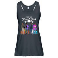 It's My Turn Travel Club Traveling Black African American Men And Women Ladies Essential Flowy Tank