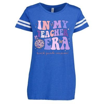 In My Teacher Era Sixth Grade Version 6th Grade Teacher Era Enza Ladies Jersey Football T-Shirt