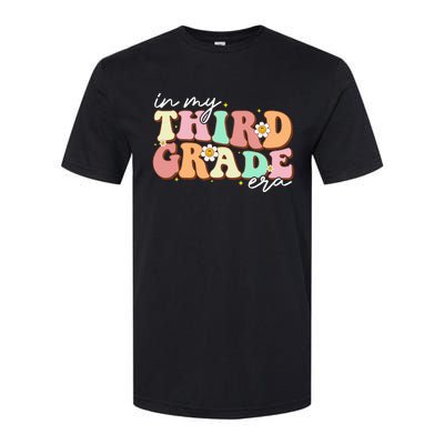 In My Third Grade Era Retro Back To School Teacher Student Softstyle® CVC T-Shirt