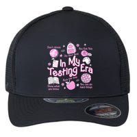 In My Testing Era Teachers Student Rock The Test Testing Day Flexfit Unipanel Trucker Cap