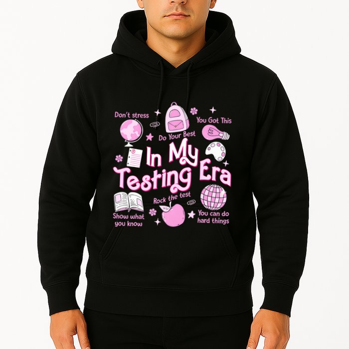 In My Testing Era Teachers Student Rock The Test Testing Day Hoodie