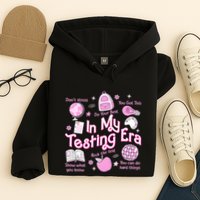 In My Testing Era Teachers Student Rock The Test Testing Day Hoodie