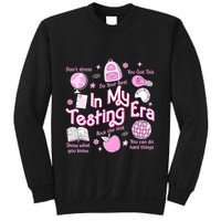 In My Testing Era Teachers Student Rock The Test Testing Day Sweatshirt
