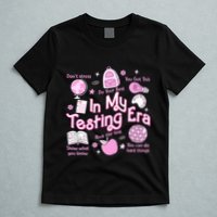 In My Testing Era Teachers Student Rock The Test Testing Day T-Shirt