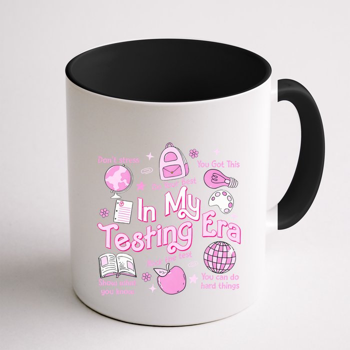 In My Testing Era Teachers Student Rock The Test Testing Day Mug