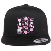 In My Testing Era Teachers Student Rock The Test Testing Day Flatbill Hat