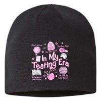 In My Testing Era Teachers Student Rock The Test Testing Day Sustainable Beanie