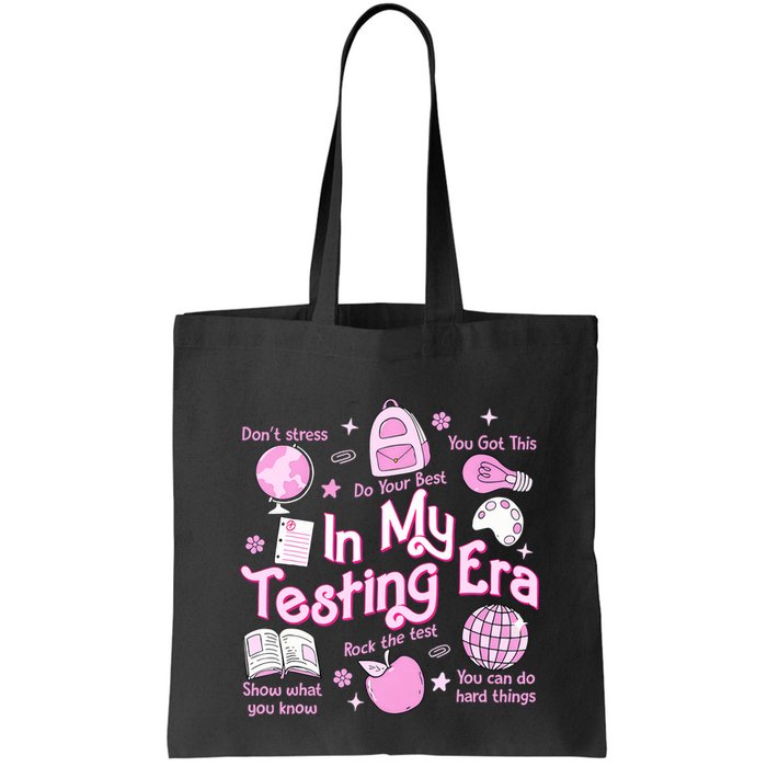 In My Testing Era Teachers Student Rock The Test Testing Day Bag