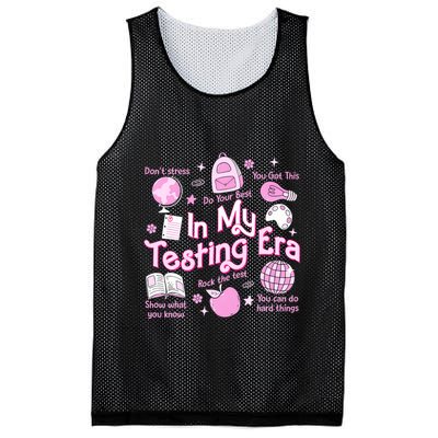 In My Testing Era Teachers Student Rock The Test Testing Day Mesh Reversible Basketball Jersey Tank