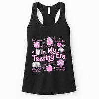 In My Testing Era Teachers Student Rock The Test Testing Day Womens Tank Top