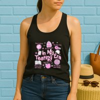 In My Testing Era Teachers Student Rock The Test Testing Day Womens Tank Top