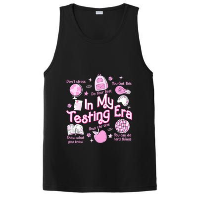 In My Testing Era Teachers Student Rock The Test Testing Day PosiCharge Competitor Tank