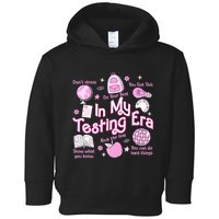 In My Testing Era Teachers Student Rock The Test Testing Day Toddler Hoodie