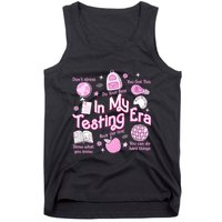 In My Testing Era Teachers Student Rock The Test Testing Day Tank Top