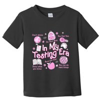 In My Testing Era Teachers Student Rock The Test Testing Day Toddler T-Shirt