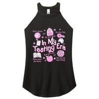 In My Testing Era Teachers Student Rock The Test Testing Day Women's Perfect Tri Rocker Tank
