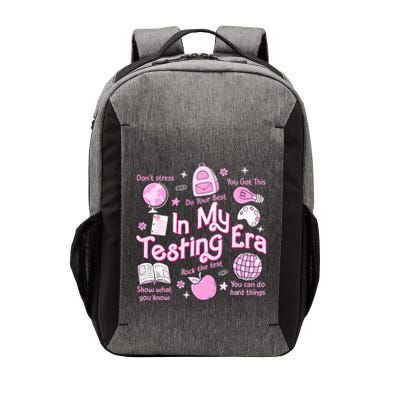 In My Testing Era Teachers Student Rock The Test Testing Day Vector Backpack