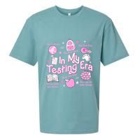 In My Testing Era Teachers Student Rock The Test Testing Day Sueded Cloud Jersey T-Shirt