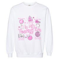 In My Testing Era Teachers Student Rock The Test Testing Day Garment-Dyed Sweatshirt