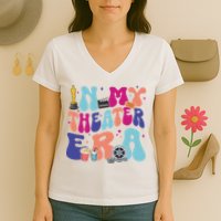 In My Theater Era Women's V-Neck T-Shirt