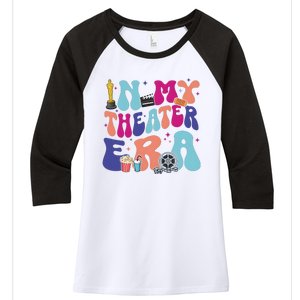 In My Theater Era Women's Tri-Blend 3/4-Sleeve Raglan Shirt