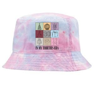 In My Thirties Era Birthday Tie-Dyed Bucket Hat