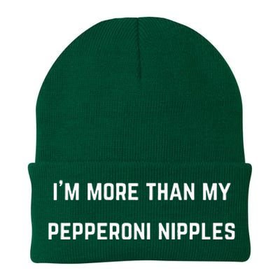 IM More Than My Pepperoni Nipples Knit Cap Winter Beanie