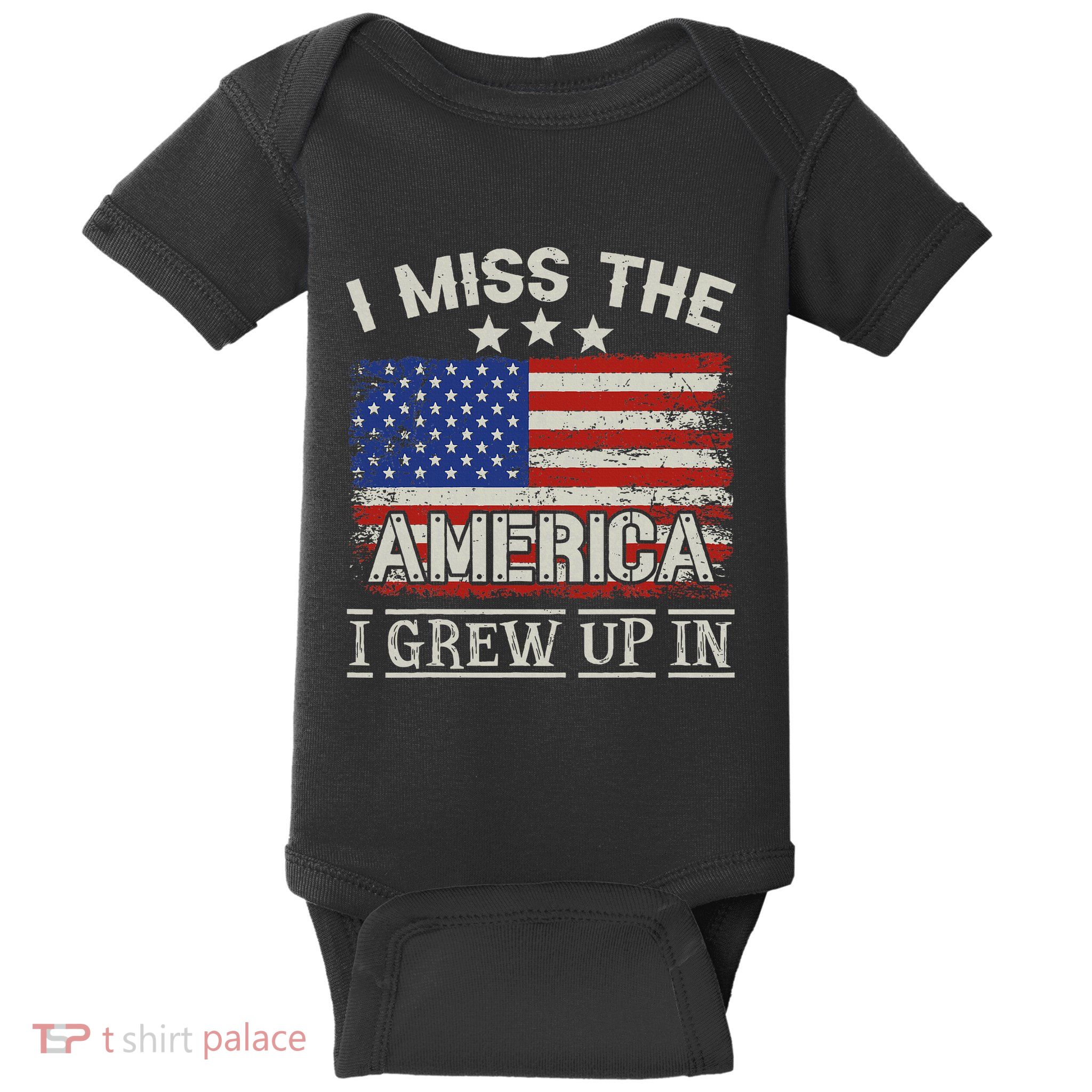 I Miss The America I Grew Up In Vintage American Baby Bodysuit