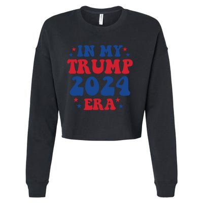 In My Trump 2024 Era Election 2024 Cropped Pullover Crew