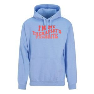 Im My Therapists Favorite Saying Quote Unisex Surf Hoodie