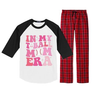 In My Tball Mom Era Ball Mom Funny Mothers Day Raglan Sleeve Pajama Set