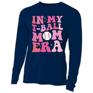 In My Tball Mom Era Ball Mom Funny Mothers Day Cooling Performance Long Sleeve Crew