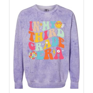 In My Third Grade Era Back To School 3rd Grade Colorblast Crewneck Sweatshirt