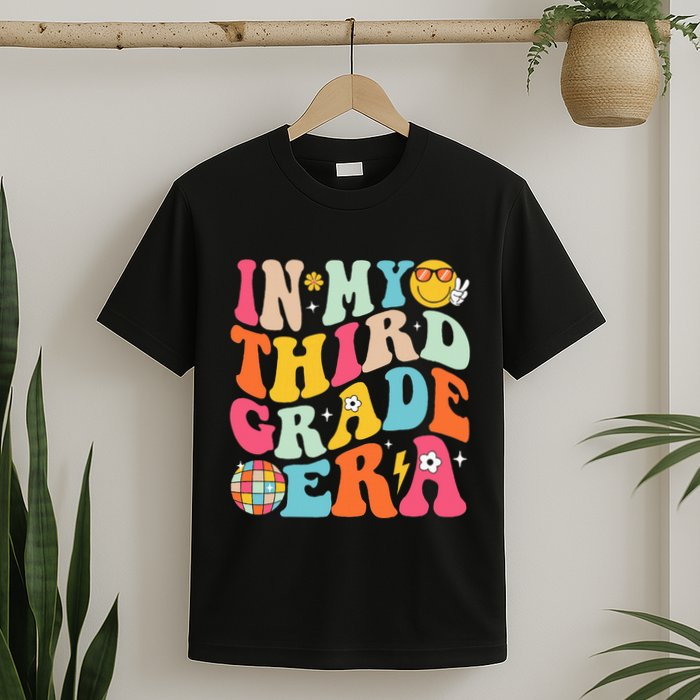 In My Third Grade Era Back To School 3rd Grade T-Shirt