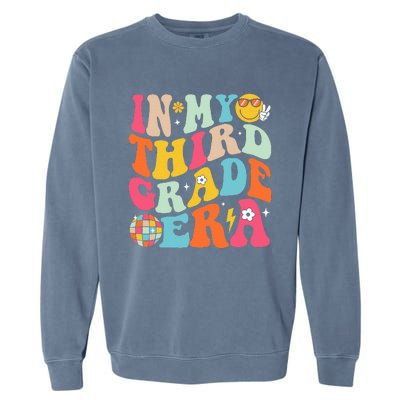 In My Third Grade Era Back To School 3rd Grade Garment-Dyed Sweatshirt