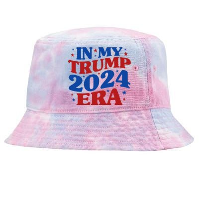 In My Trump 2024 Era Tie-Dyed Bucket Hat