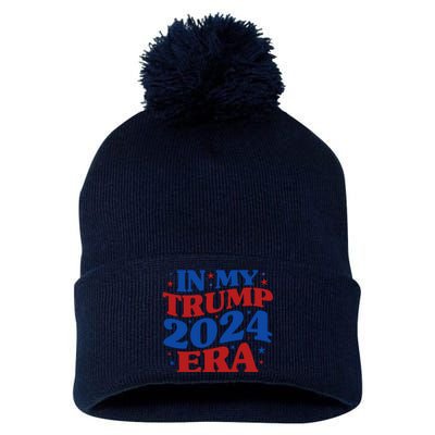 In My Trump 2024 Era Pom Pom 12in Knit Beanie