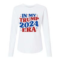 In My Trump 2024 Era Womens Cotton Relaxed Long Sleeve T-Shirt