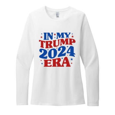 In My Trump 2024 Era Womens CVC Long Sleeve Shirt